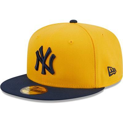 Men's New Era Olive/Brown York Yankees Two-Tone Color Pack 59FIFTY Fitted Hat