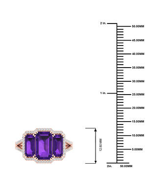 Amethyst 5.00 mm Heart Shape Cut Stone