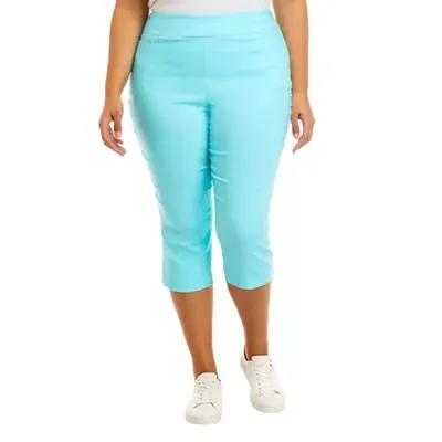 Kim Rogers® Women's Plus Size Millenium Capri Pants, 20W - Yahoo Shopping