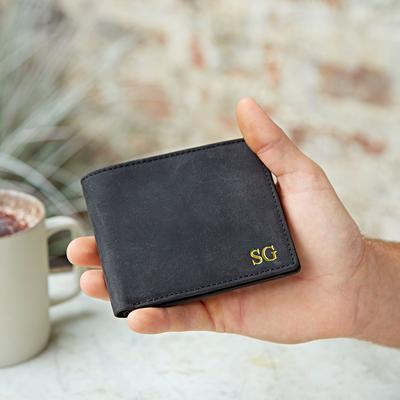 Leather Long Wallet [Personalized] [Handmade]