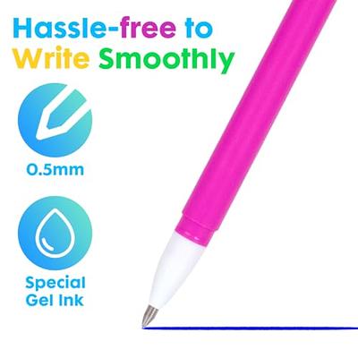 0.35mm/0.5mm Kawaii Erasable Pens for Writing Notebooks Girls Cute