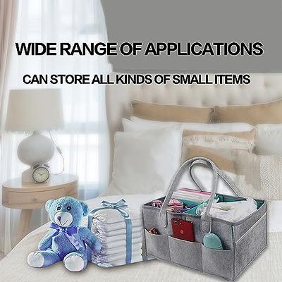 YiLiiod Baby Diaper Caddy Organizer Large Cotton Rope Nursery