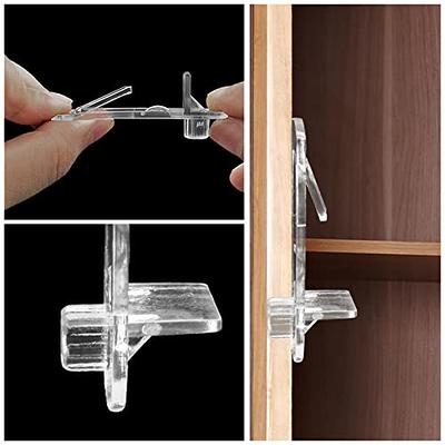 60Pcs Shelf Support Pegs Locking Cabinet Shelf Clips, Clear Shelf Holder  Plastic Shelf Clips for Kitchen Cabinets Furniture Bookcase, for 3/4 Inch,  5/8 Inch Cabinet Shelf - Yahoo Shopping