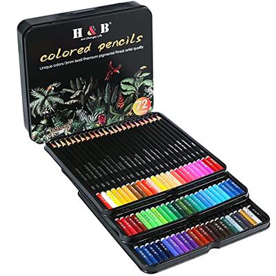 72pcs Drawing Art Supplies Kit Colored Sketching Pencils for Artists Kids  Adults Teens Professional Art Pencil