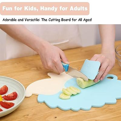 Kibbidea Cutting Board for Kitchen, Plastic Cute Cutting Board for Kids  Women, BPA-Free Mini Chopping Board for Vegetable, Fruits& More(Purple) -  Yahoo Shopping