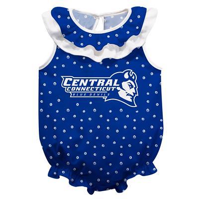 Girls Infant Royal New York Giants Cheer Captain Jumper Dress