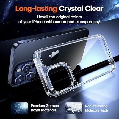 TAURI for iPhone 15 Pro Max Case, [5 in 1] 1X Clear Case [Not-Yellowin