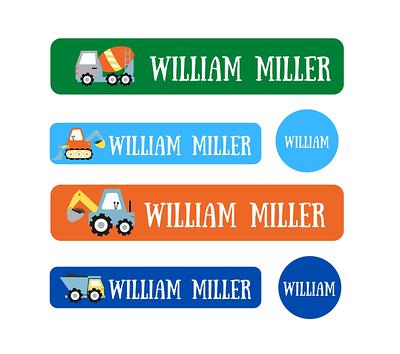 Daycare Labels Waterproof - Dishwasher Safe Name Stickers School