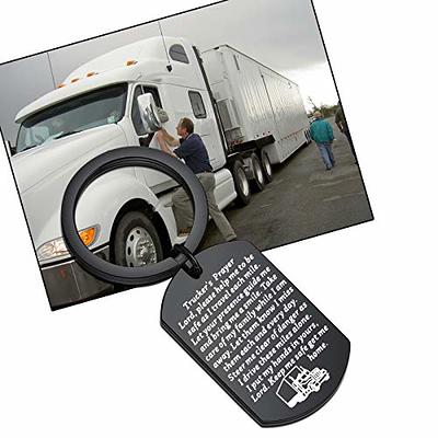 Mataly Truck Driver Gifts for Men, Trucker Keychain, Trucker Accessories  for Truck Driver