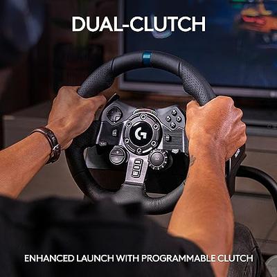 Logitech G923 Racing Wheel and Pedals for PS5, PS4 and PC Black