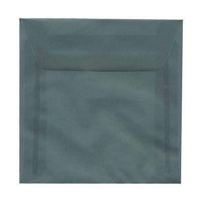 Jam Paper 9 X 12 Booklet Translucent Vellum Envelopes Ocean Blue