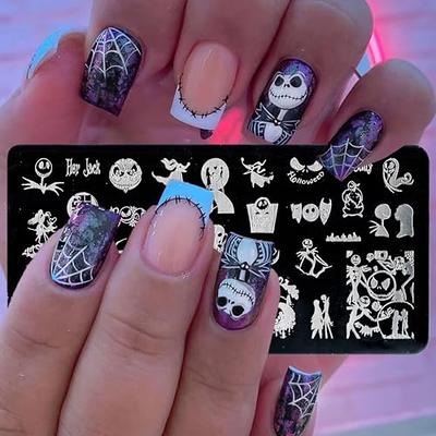  Halloween 6 Pcs Nail Art Stamp Plates Halloween Theme