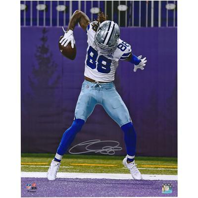 Deion Sanders Dallas Cowboys Autographed 16 x 20 Celebrate Photograph with HOF 2011 Inscription