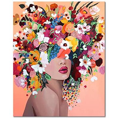 TUMOVO DIY Paint by Numbers on Canvas Flowers Painting Kits for Kids,  Girls, Adult, Beginner 16x20 inch Flameless Oil Painting Kits Gift - Yahoo  Shopping