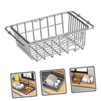 WHAMVOX Dish Rack Dish Drainer Kitchen Dry Rack Dish Drying Rack Kitchen  Dish Storage Rack Dish Draining Rack Dish Drain Rack Dish Holder for  Cabinet Chopsticks Rest Stainless Steel Small - Yahoo