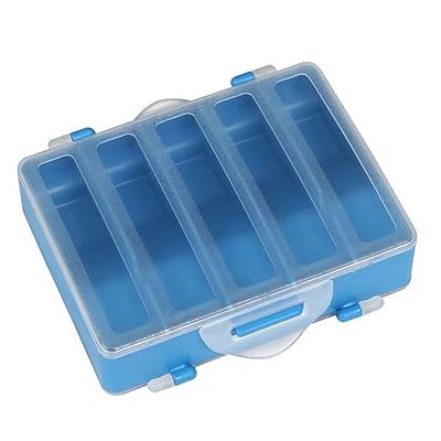 Plastic 10 Compartments Fishing Lure Bait Hook Tackle Storage Box Container  Rectangular Fishing Hook Bait Box Tackle Boxes Fish