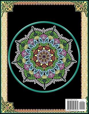 Mandala Adult Coloring Book: 17 * 8.5 nch - 100 mandalas for Adults - Easy  and Hard levels (Paperback) - Yahoo Shopping