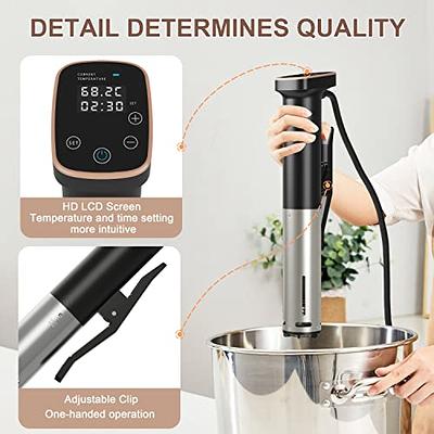  Greater Goods Kitchen Sous Vide - A Powerful Precision Cooking  Machine at 1100 Watts, Ultra Quiet Immersion Circulator With a Brushless  Motor, (Stone Blue) : Home & Kitchen