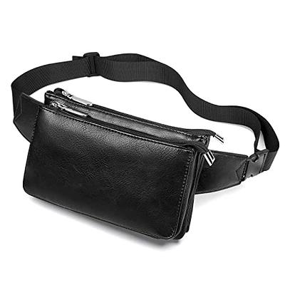 LLYWCM Fanny Packs for Women - Belt Bag for Women - Fanny Pack Crossbody  Bags - Black Fanny Pack with Adjustable Strap, Fashion Cross Body Fanny  Pack