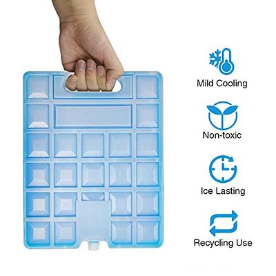 Portable Ice Packs Slim Long-Lasting for Lunch Box Camping Reusable Freezer  Pack