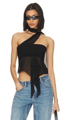 KAT THE LABEL Nicolette Bustier in Black