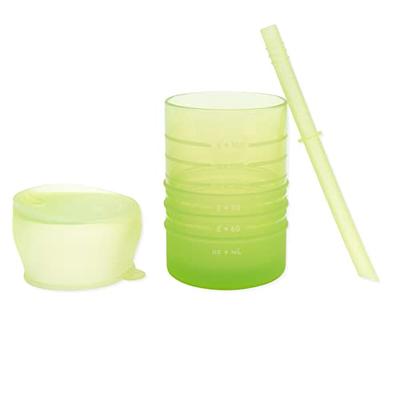 Ginbear Baby Snack Cups for Toddlers No Spill Collapsible Silicone