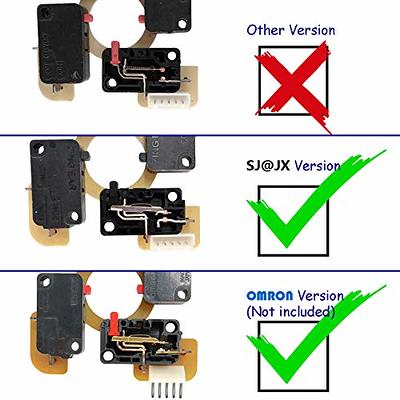 SJ@JX Arcade Game DIY Kit 2 Player Zero Delay USB Encoder Button