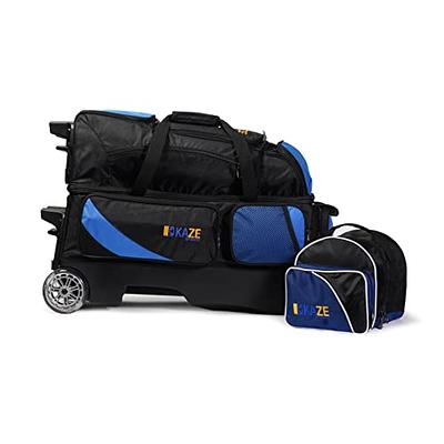 Genesis Sport 3 Ball Tote Roller with Add-On Shoe Bag Black