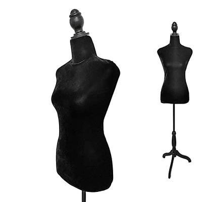 Female Dress Form Mannequin Body Display Adjustable Mannequin Stand  Realistic Mannequin Torso with Tripod Base Stand for Clothing Dress - Yahoo  Shopping