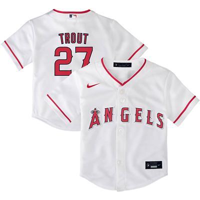 Toddler Nike Mike Trout White Los Angeles Angels Home Replica