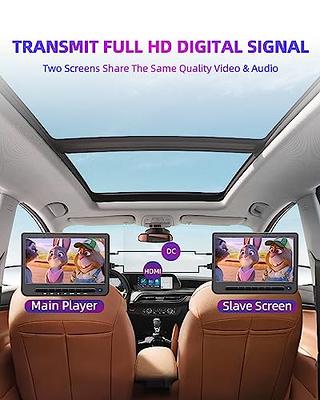 13 Portable DVD Player for Car, BOIFUN Car DVD Player with 10.5 Dual  Screens, 7 hrs Long Battery Life, HD Transmission, Support FM  Out/USB/SD/Sync TV (1 Player + 1 Monitor) - Yahoo Shopping