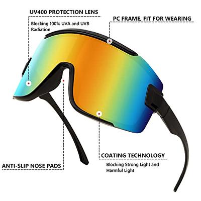 FEISEDY Cycling Glasses Men Women Sport Sunglasses 80s ski Goggles Driving  Fishing Biking Sunglasses UV Protection B2944 - Yahoo Shopping