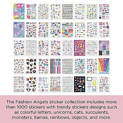 Fashion Angels 1000+ Totes Adorbs Colorful Fun Craft Stickers for  Scrapbooks, Planners, Gifts and Rewards, 40-Page Sticker Book for Kids Ages  6+ and