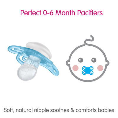  MAM Perfect Baby Pacifier, Patented Nipple, Developed with  Pediatric Dentists & Orthodontists, Unisex, 0-3 (Pack of 2) : Baby