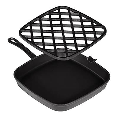 VEVOR Stainless Steel Griddle, 23.5x16 Pre-Seasoned Stove Top Griddle,  Rectangular Double Burner Griddle Pan, Non-Stick Family Pan Cookware with