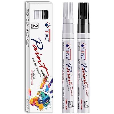 Pilot 41800 Creative Art & Crafts Marker, 4.5mm Brush Tip, Permanent,  Silver - 41800