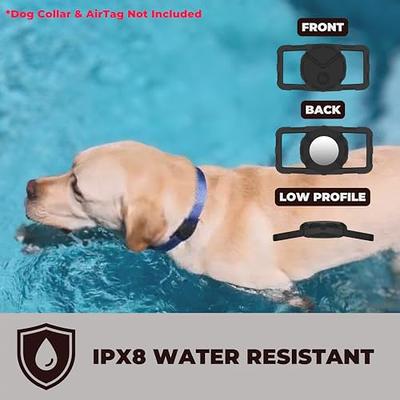 pawblefy PAWBLEFY Personalized airtag Dog Collar Holder - Waterproof Ultra  Durable Compatible with Apple air tag for Dogs & Cats - fits A