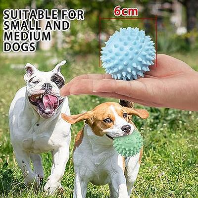 6pcs Dog Toys Natural Latex Rubber Balls Soft Bouncy Durable for Small  Medium Large Dogs Interactive Chew Fetch Play Dog Toy For Medium, Large and Small  Dogs, Durable Dog Toys