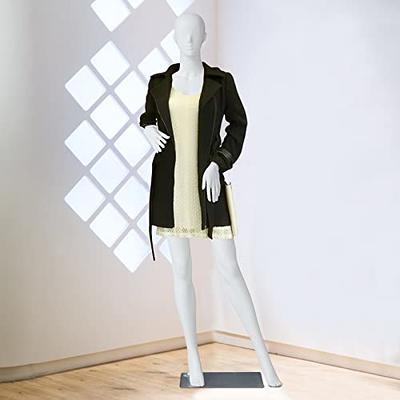 kinbor Female Mannequin 70 Inch - Mannequin Body Female Full Body, Plastic  Mannequin Female with Adjustable & Detachable Head, Arms and Legs for