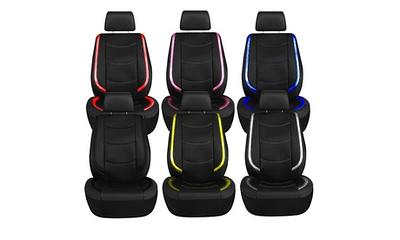 Leather and Mesh Universal Fit Car Seat Covers Black and Purple - China  Cover, Seat Cover