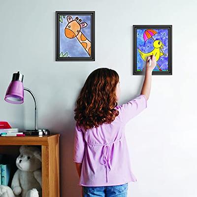 Kids Art Frames Front Opening, Changeable Art Frame Picture Display, kids  Artwork Frames Changeable for Children Art Projects, Home, Office, Portfolio  Storage 3D Picture Display 