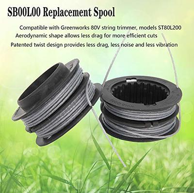 Trimmer Line Replacement Spool, Dual Line, .080-Inch