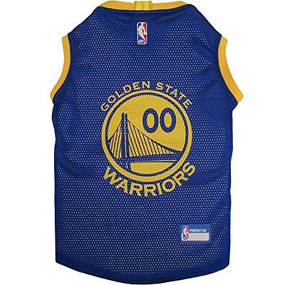 Pets First NBA GOLDEN STATE WARRIORS DOG Jersey, Small - Tank Top  Basketball Pet Jersey