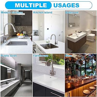 Multifunctional Silicone Faucet Splash Proof Mat Kitchen Bathroom