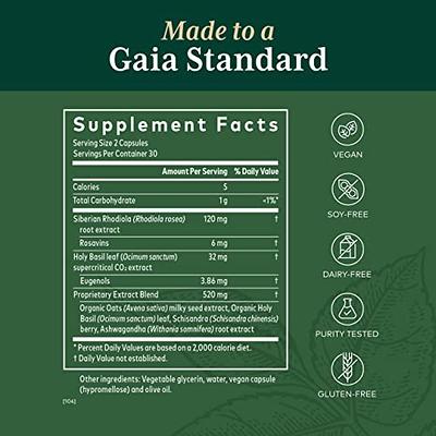 Gaia Herbs Bacopa 60 Vegan Liquid Phyto-Caps