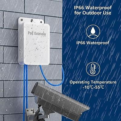 Outdoor Waterproof PoE Pass Through Switch