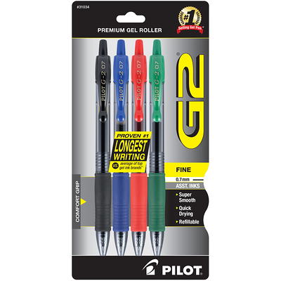  Pilot V-Ball 0.5 Liquid Ink Rollerball Pen Wallet of 3 -  Assorted Colours : Office Products