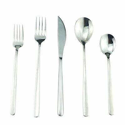 Teaspoons, 6 Piece Spoons Silverware, Stainless Steel Small Spoons, Tea  Spoons for Home, Kitchen or Restaurant, Dishwasher Safe (Silver-6.6 Inches)  - Yahoo Shopping