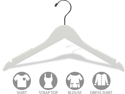 Mainstays Plastic Space Saving Cascading Clothing Hanger, 10 Pack