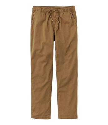 Men's Comfort Stretch Dock Pants, Standard Fit, Straight Leg, Flannel-Lined  Walnut XXL, Cotton Blend L.L.Bean - Yahoo Shopping